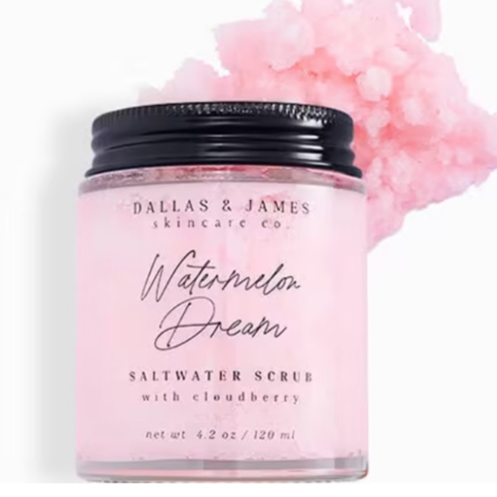 🌸 NIB Dallas & James Watermelon Dream Saltwater Scrub w/ Cloudberry